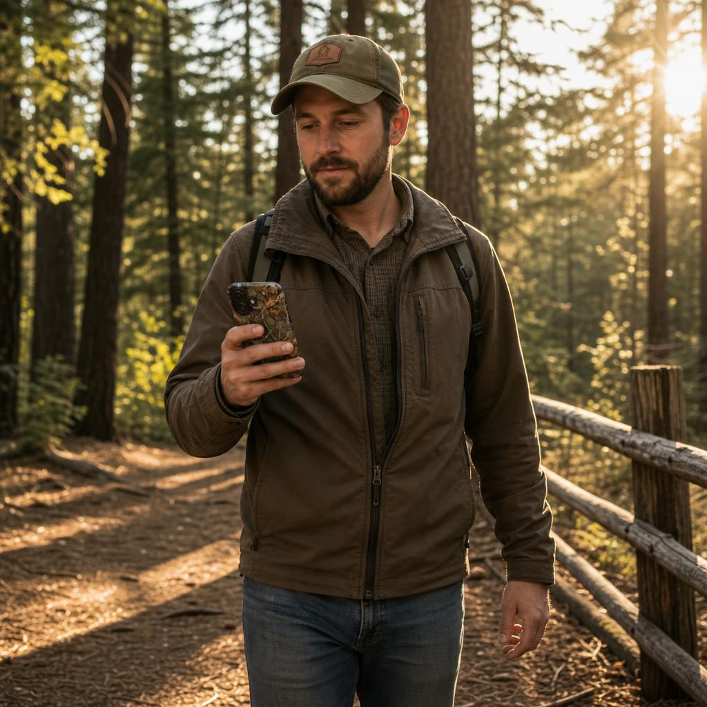 Timber Camo – Ninja Case™ for iPhone