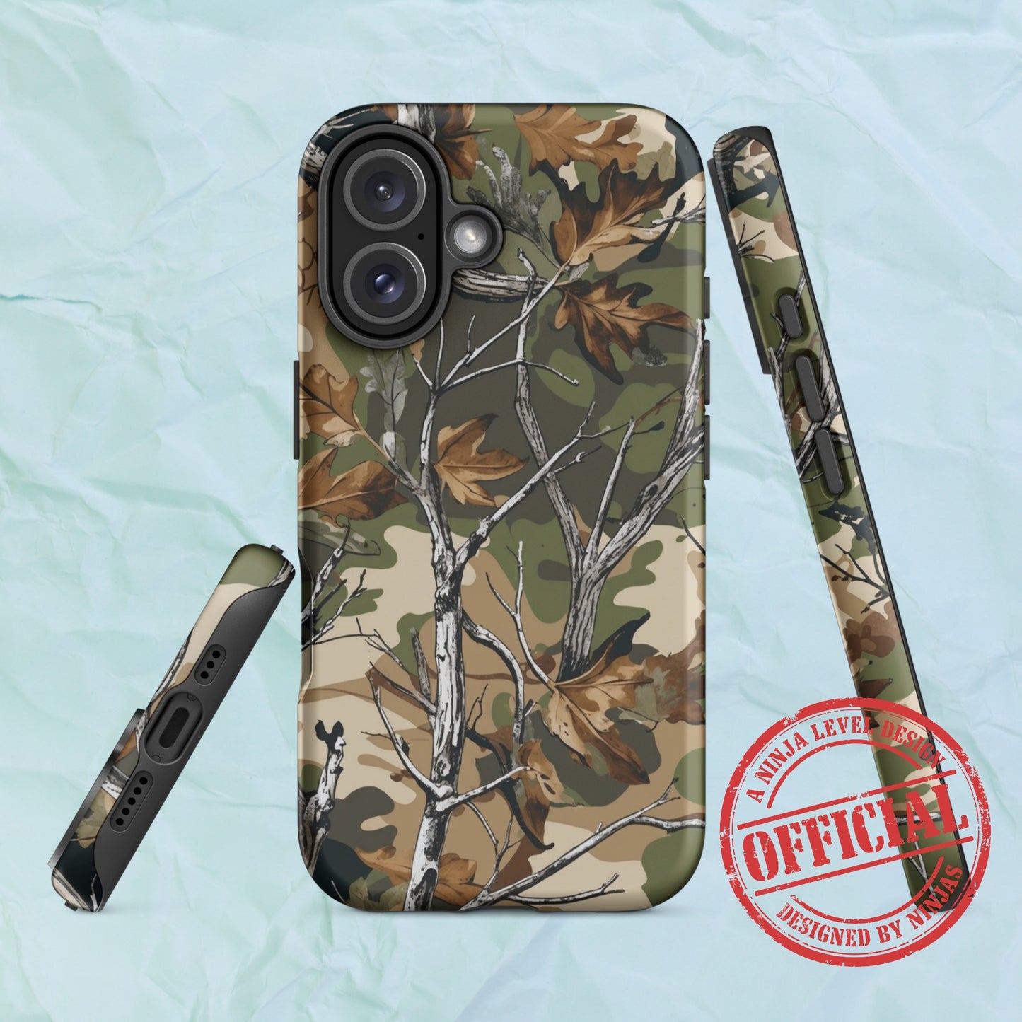 Timber Camo – Ninja Case™ for iPhone