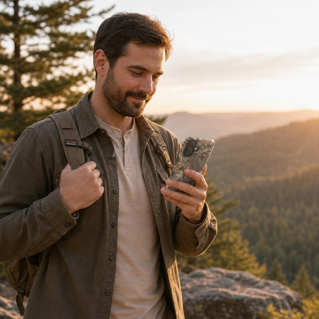 Timber Fade Camo – Ninja Case™ for iPhone