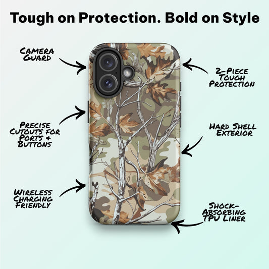 Timber Fade Camo – Ninja Case™ for iPhone