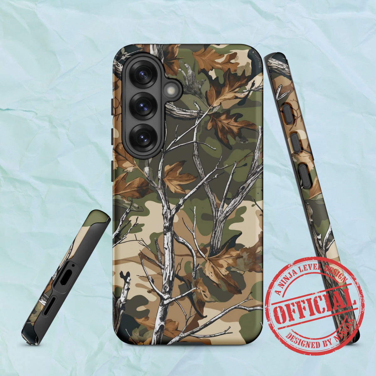 Timber. Camo - Ninja Case for Samsung Galaxy