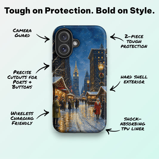 Tinsel Town Stroll - Ninja Case for iPhone