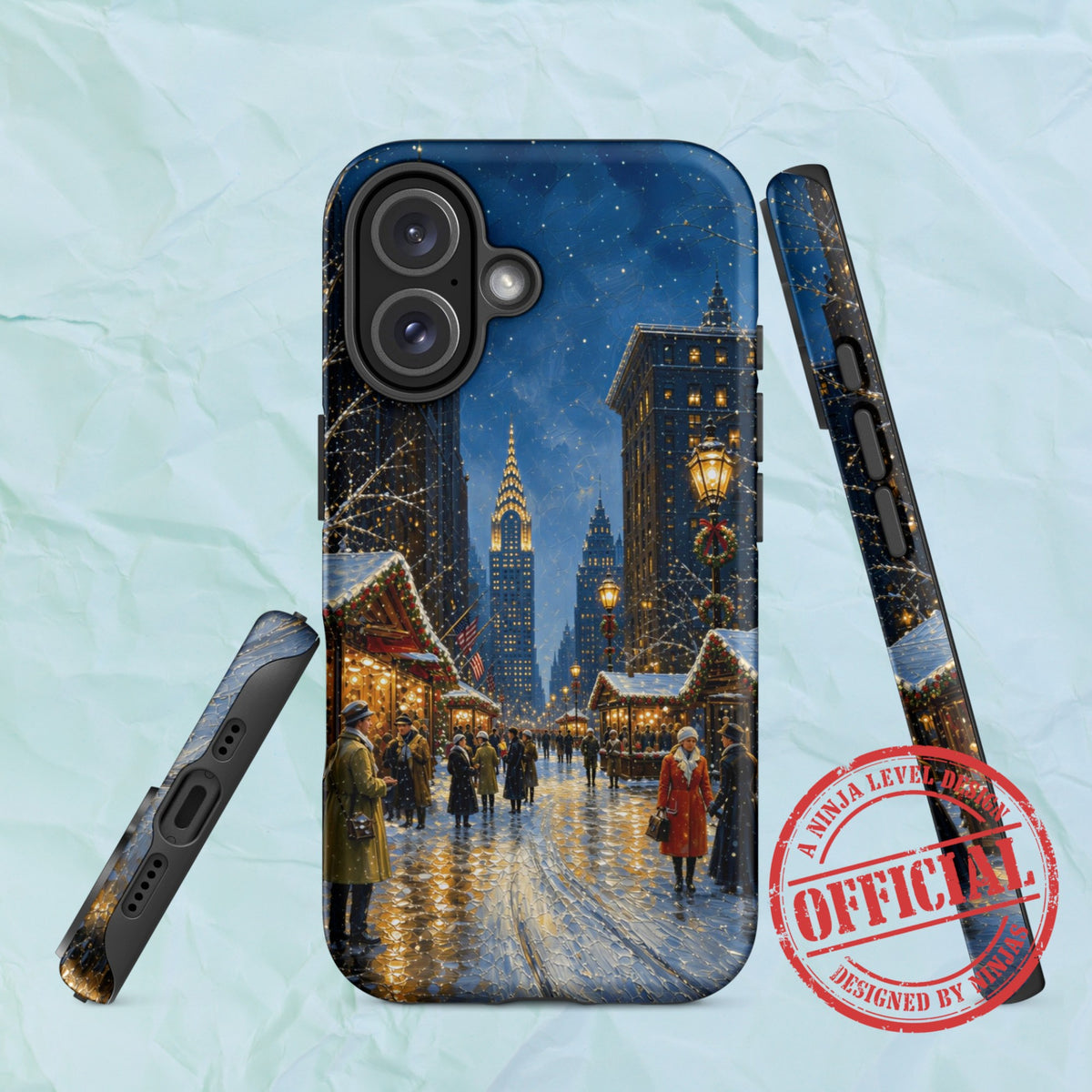 Tinsel Town Stroll - Ninja Case for iPhone