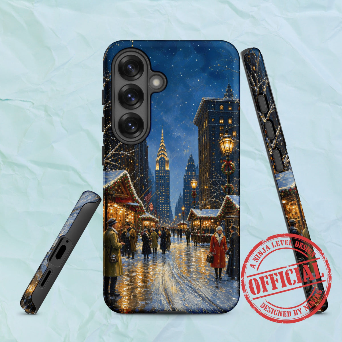 Tinsel Town Stroll - Ninja Case for Samsung Galaxy
