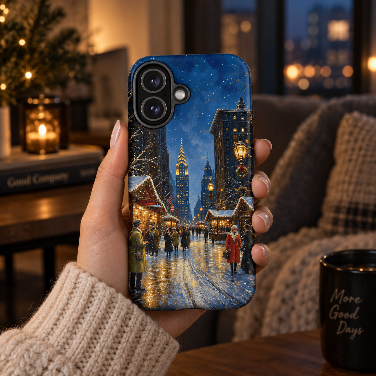 Tinsel Town Stroll - Ninja Case for iPhone