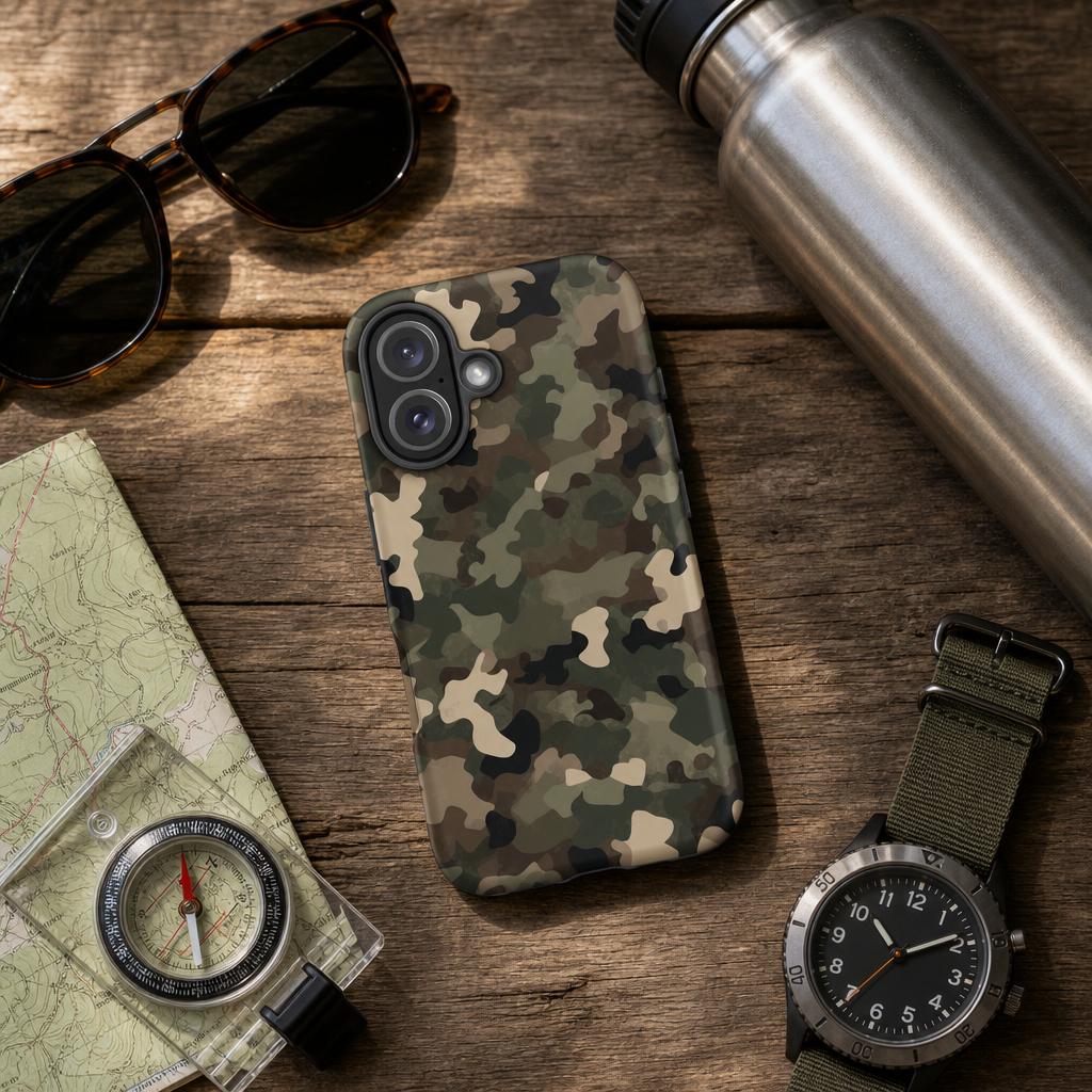 Woodland Tech Camo – Ninja Case™ for iPhone