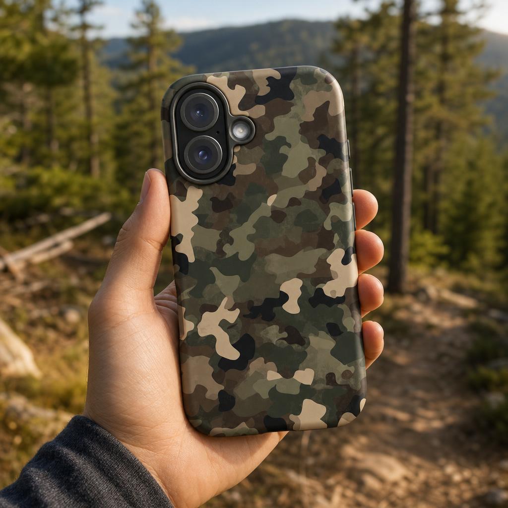 Woodland Tech Camo – Ninja Case™ for iPhone