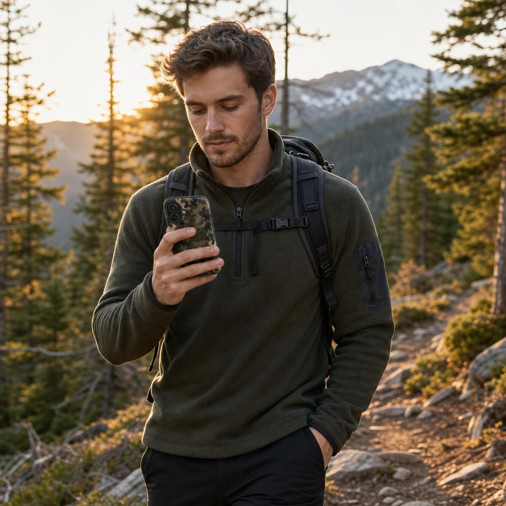 Woodland Tech Camo – Ninja Case™ for iPhone