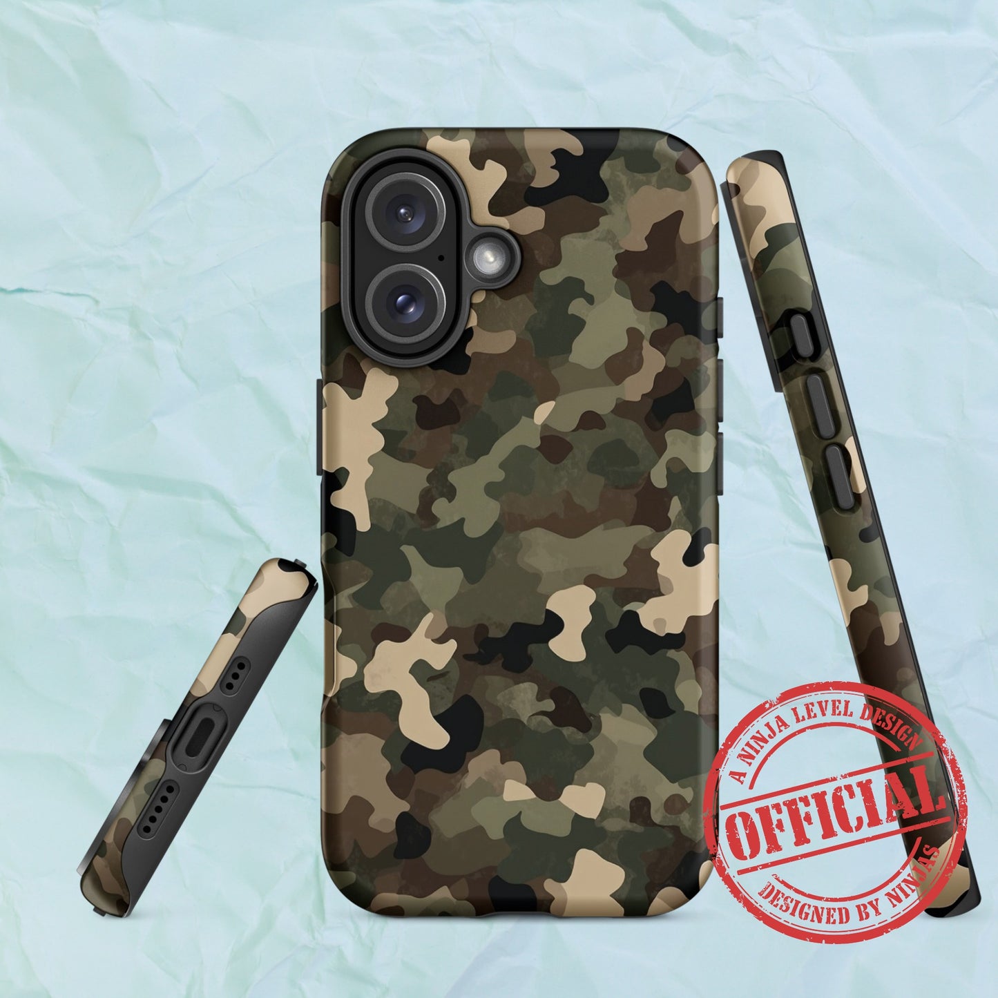 Woodland Tech Camo – Ninja Case™ for iPhone