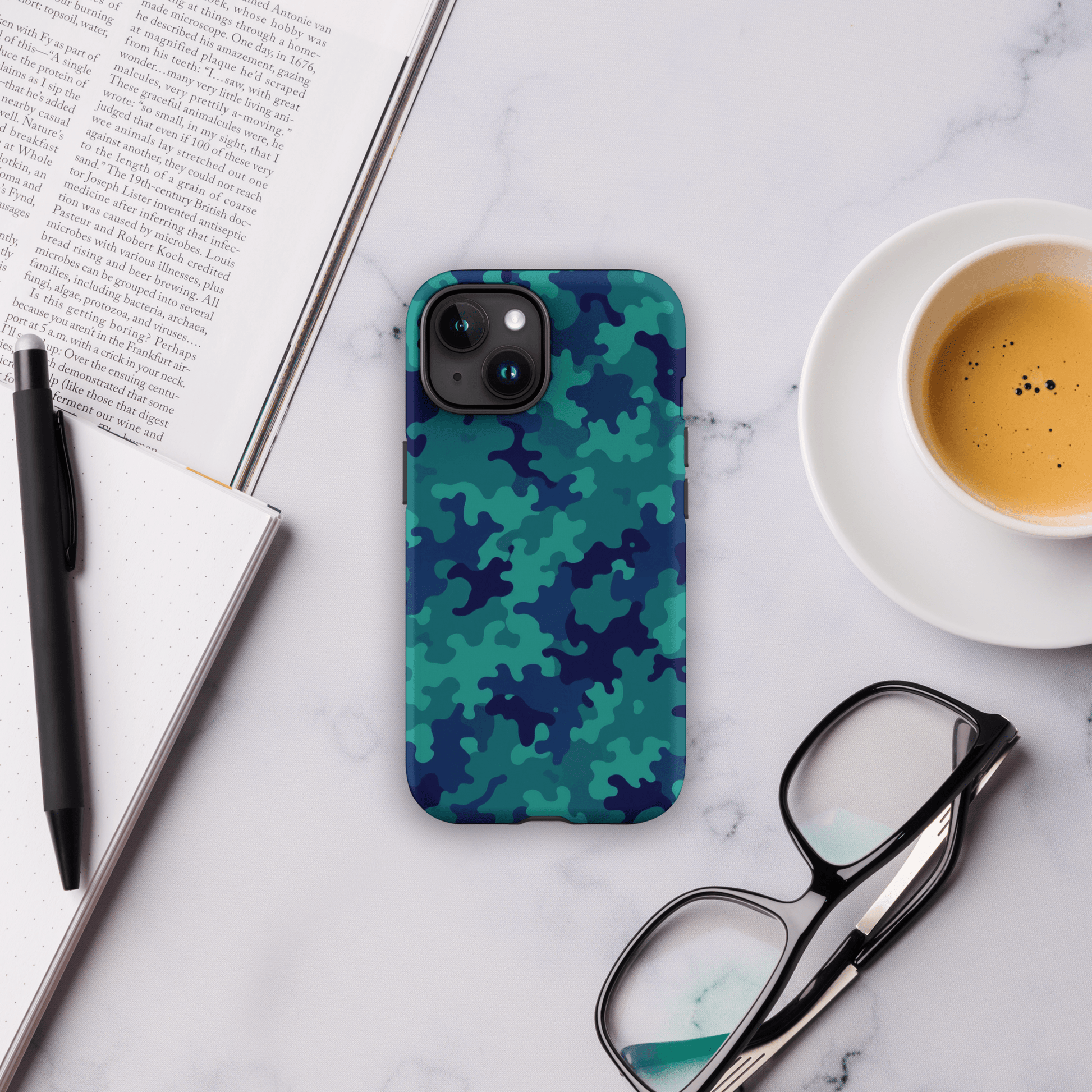 Aqua Camo for iPhone Ninja Level Designs