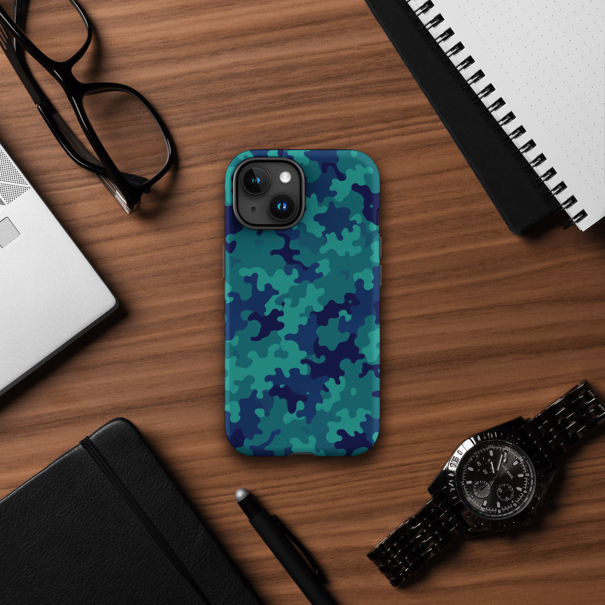 Aqua Camo for iPhone Ninja Level Designs