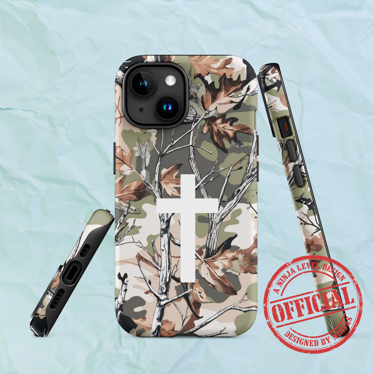 Ghost Cross Camo Ninja Case™ for iPhone
