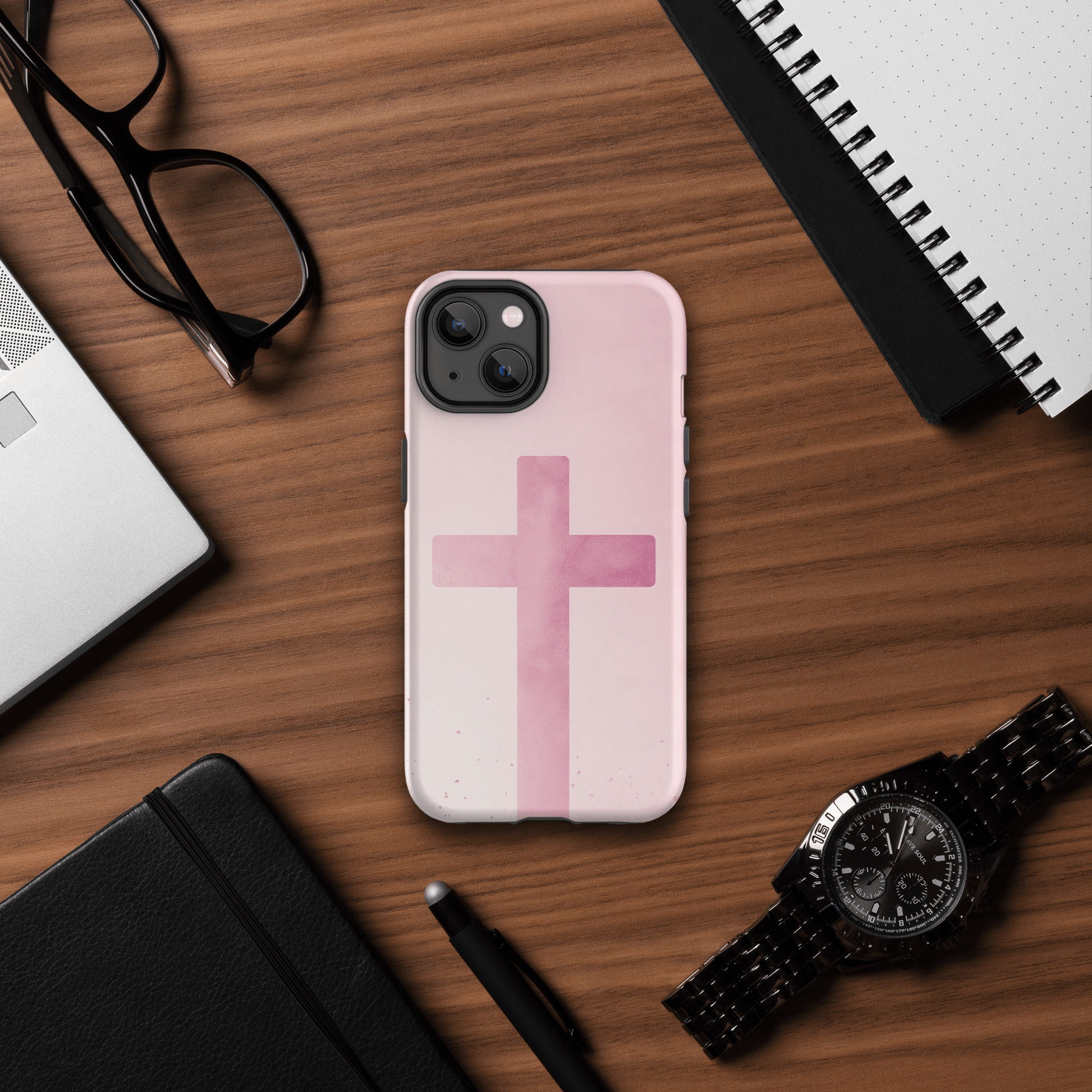 Cross pink for iPhone Ninja Level Designs