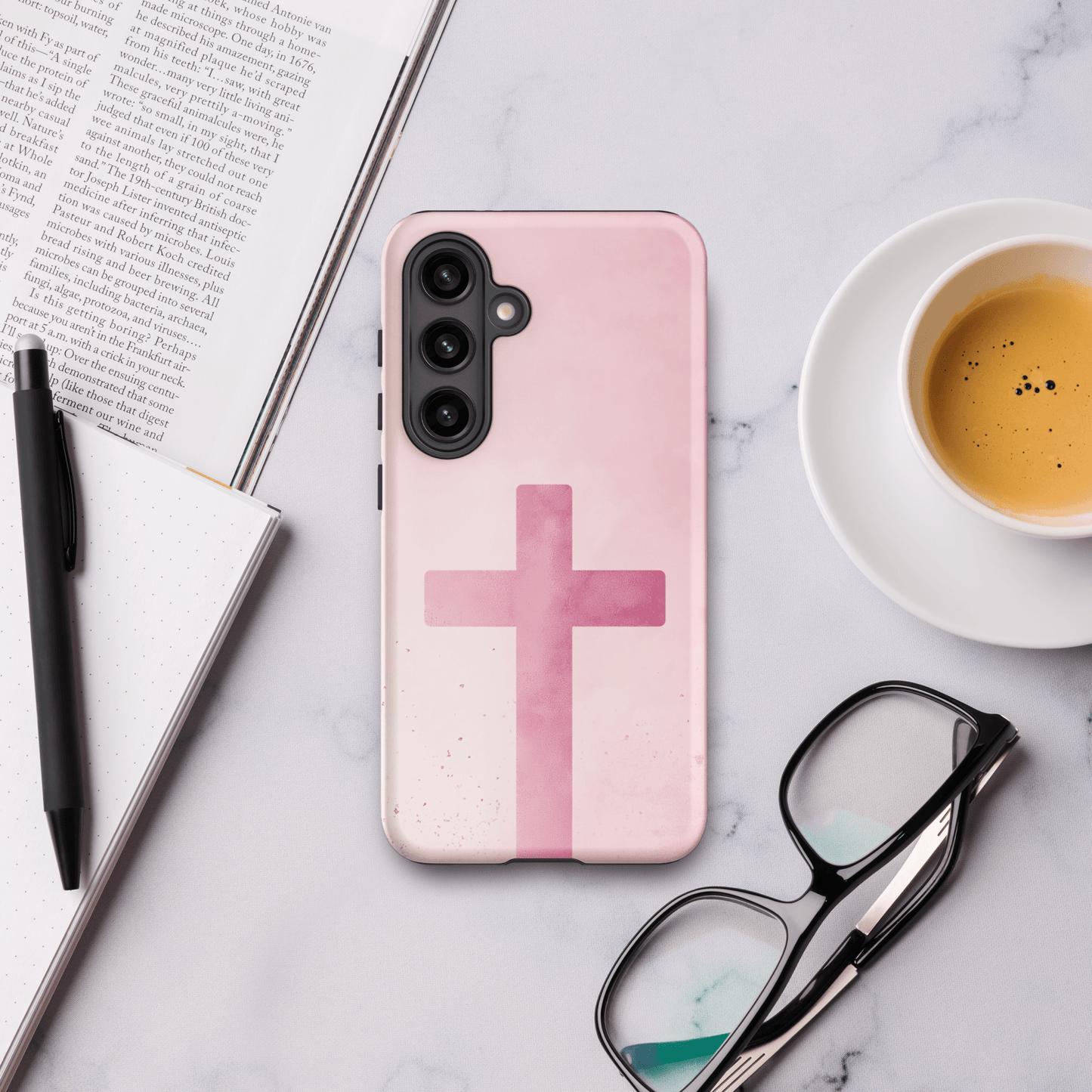 Cross pink for Samsung Galaxy Ninja Level Designs