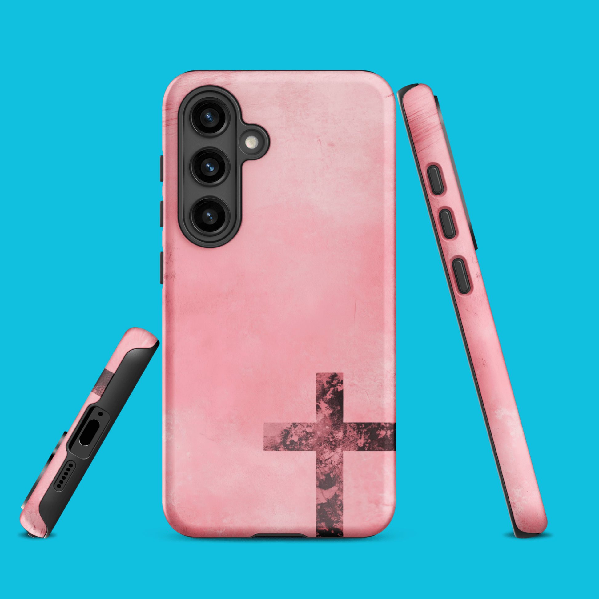 Cross pink small for Samsung Galaxy Ninja Level Designs