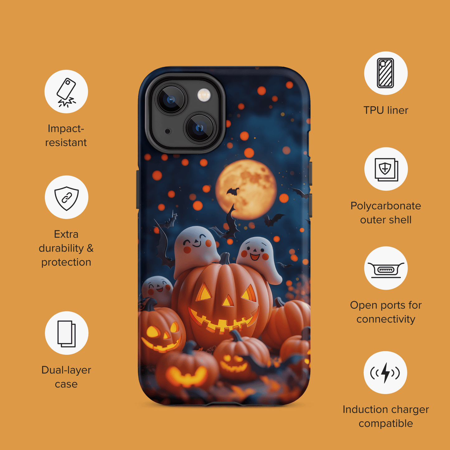 Cute ghost scene 3D clay for iPhone Ninja Level Designs