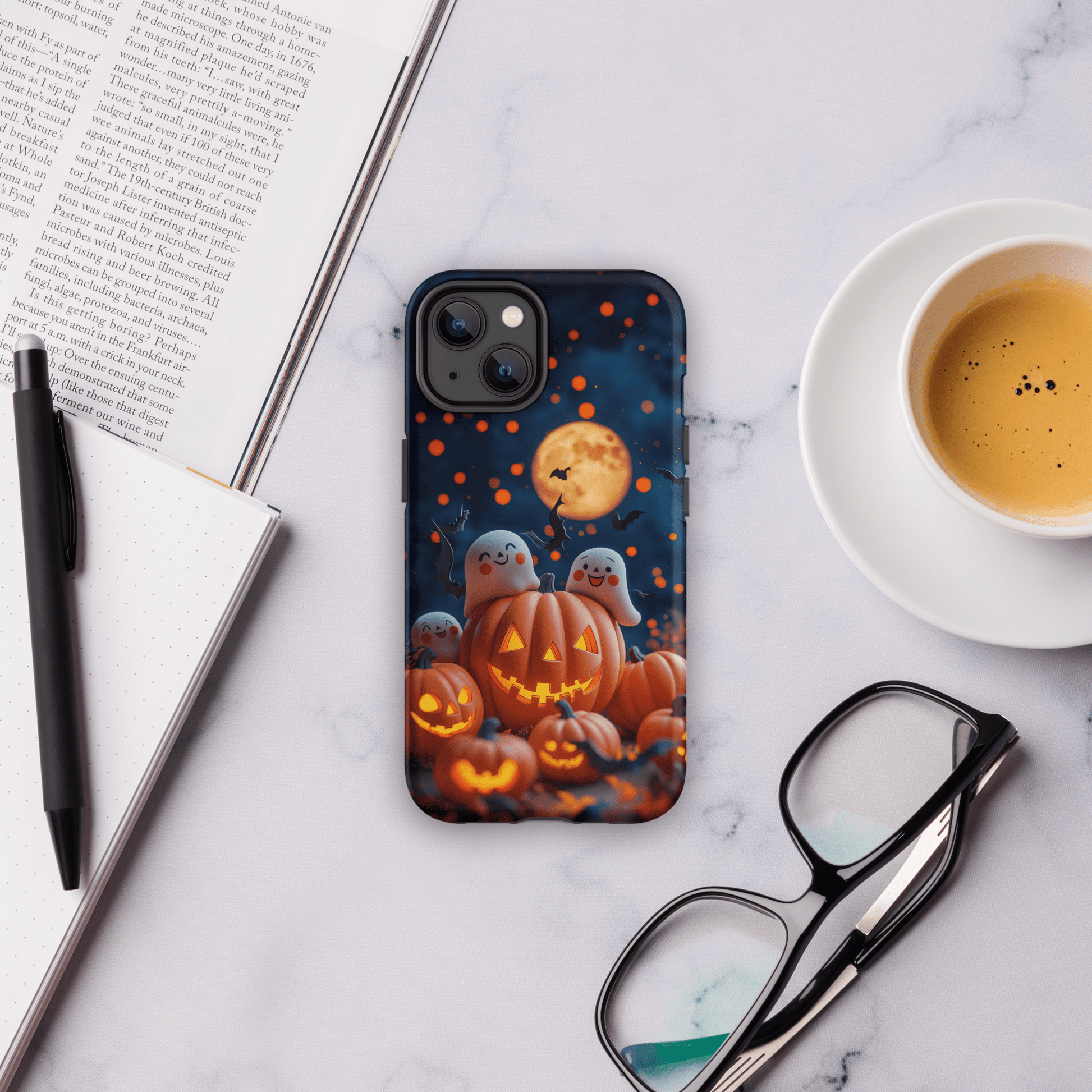 Cute ghost scene 3D clay for iPhone Ninja Level Designs
