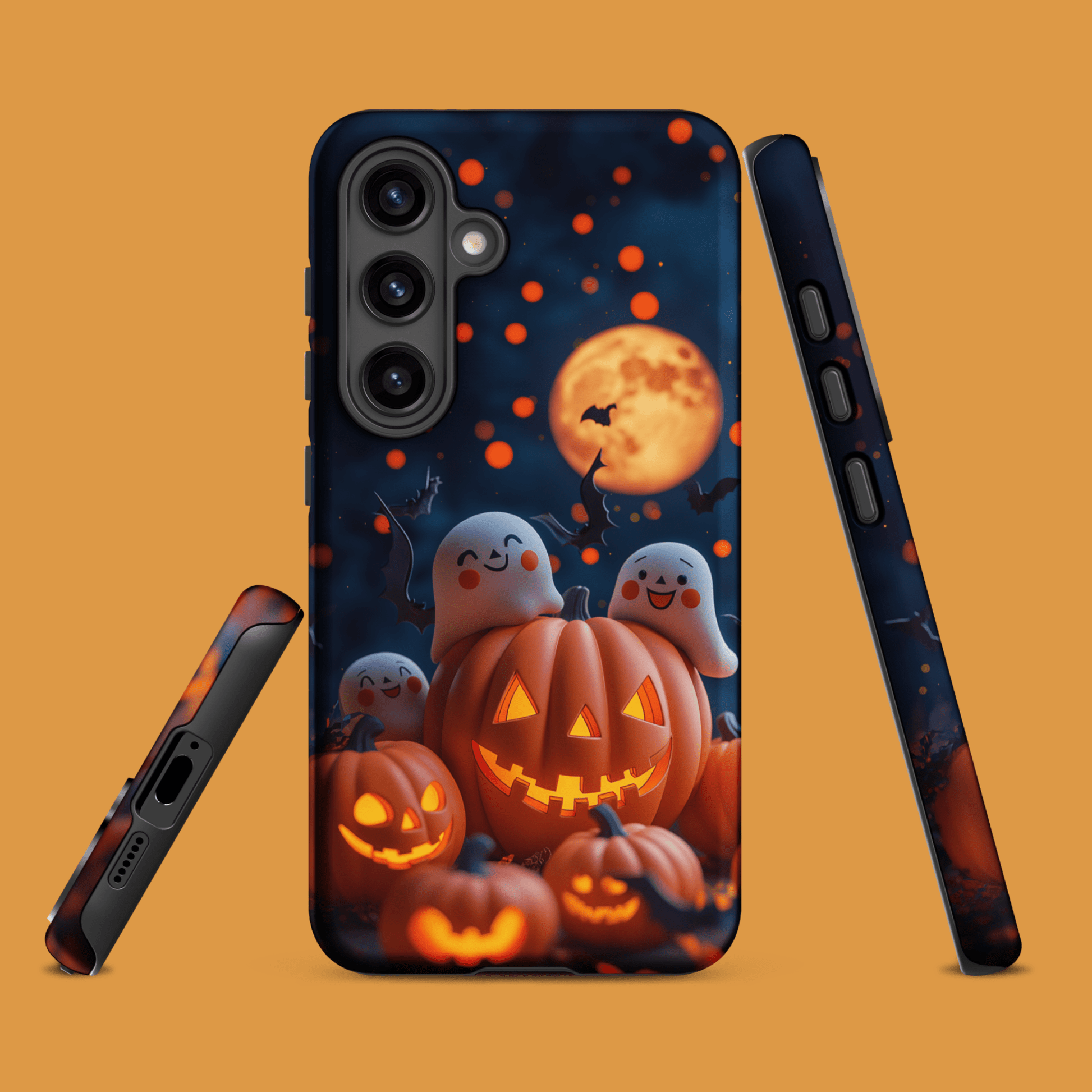 Cute ghosts scene 3D clay for Samsung Galaxy Ninja Level Designs