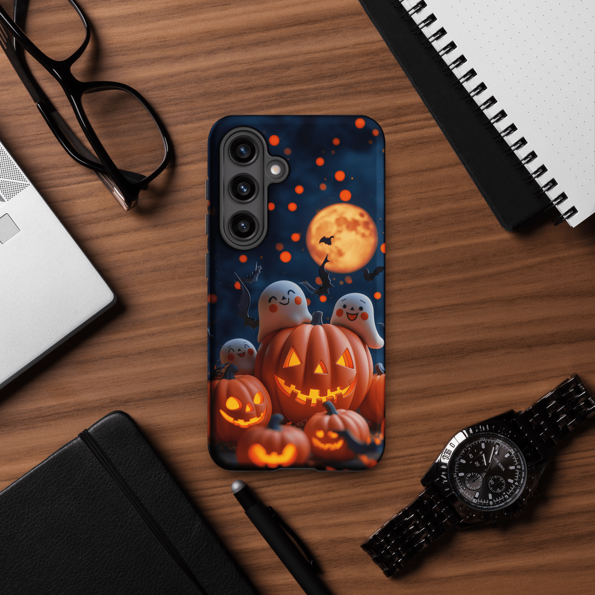 Cute ghosts scene 3D clay for Samsung Galaxy Ninja Level Designs