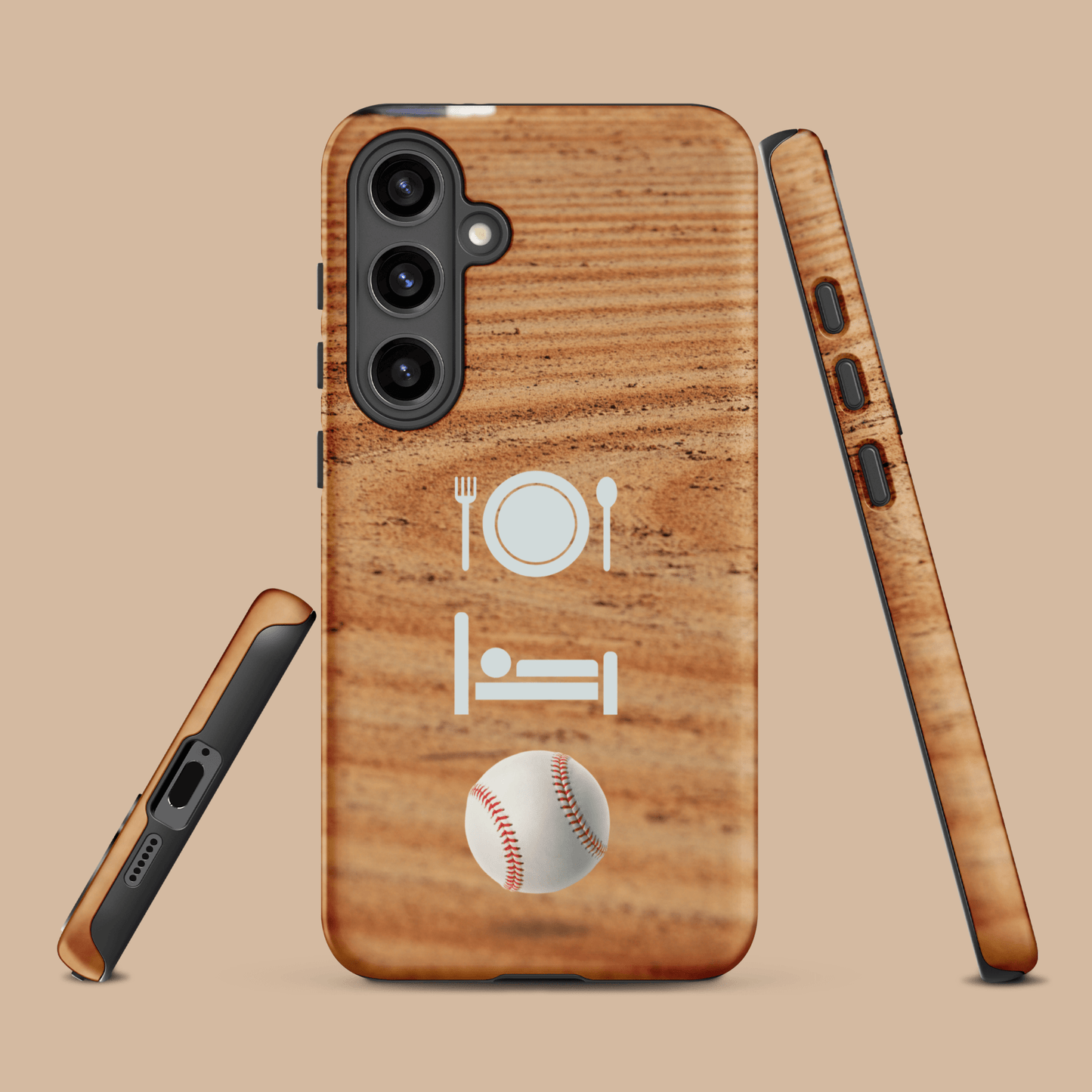 Eat Sleep Baseball for Samsung Galaxy Ninja Level Designs