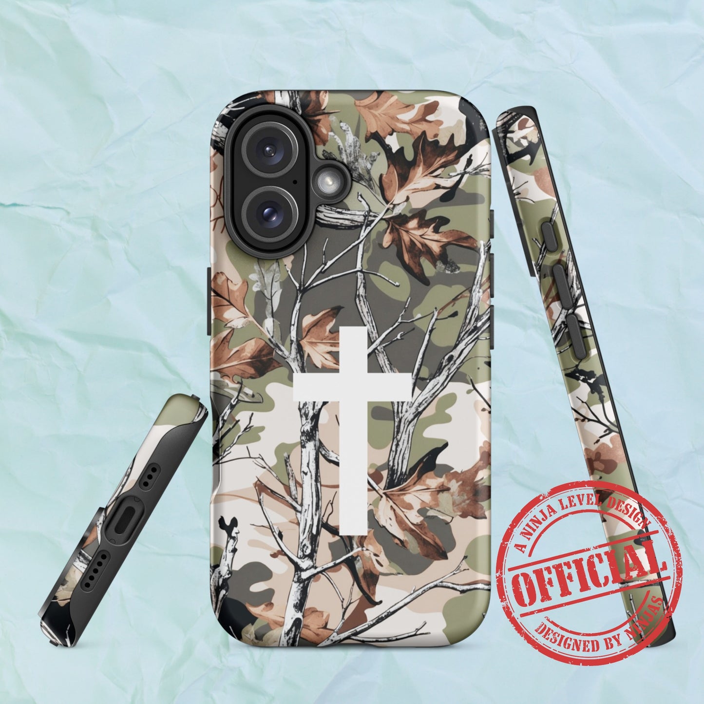 Ghost Cross Camo Ninja Case™ for iPhone