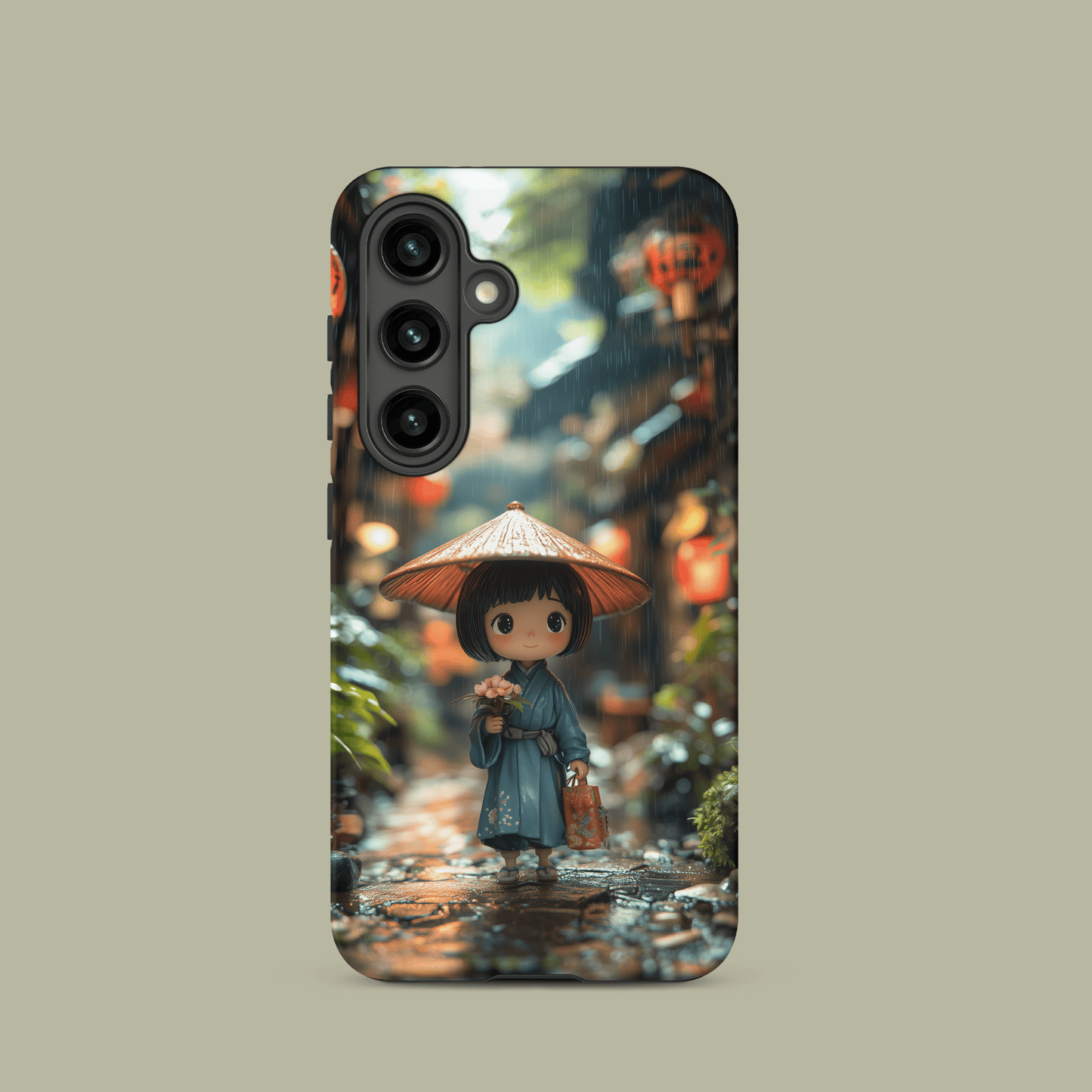 HD mini scene - flower girl for Samsung Galaxy Ninja Level Designs