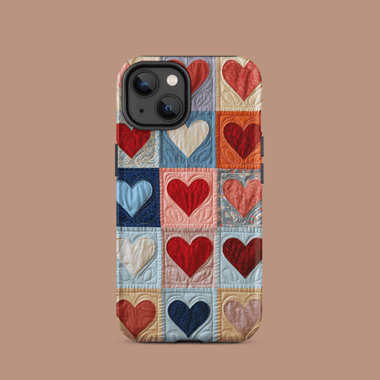 Heart quilt for iPhone Ninja Level Designs