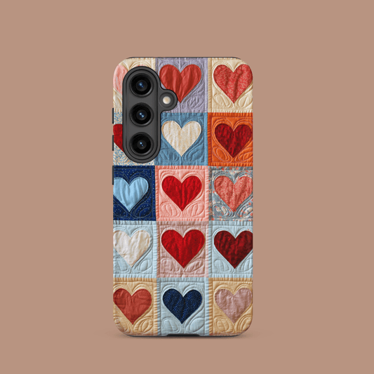 Heart quilt for Samsung Galaxy Ninja Level Designs