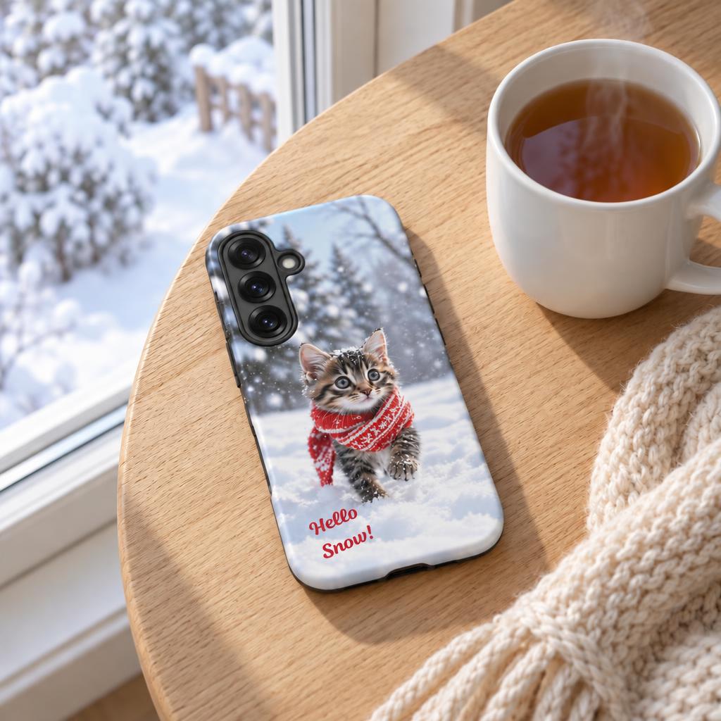Hello Snow - Ninja Case for Samsung Galaxy