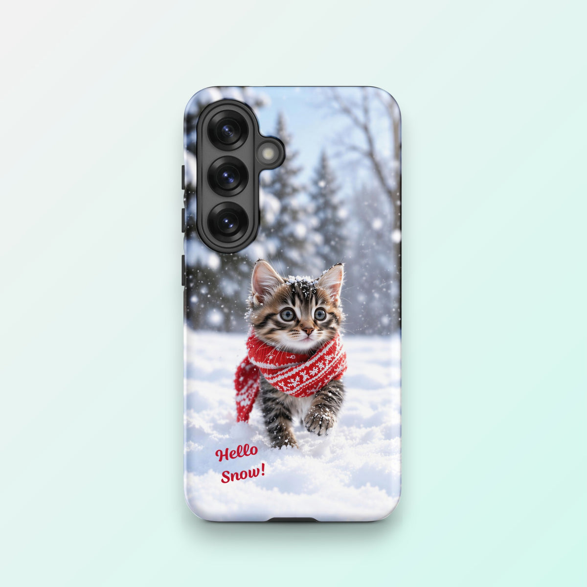 Hello Snow - Ninja Case for Samsung Galaxy