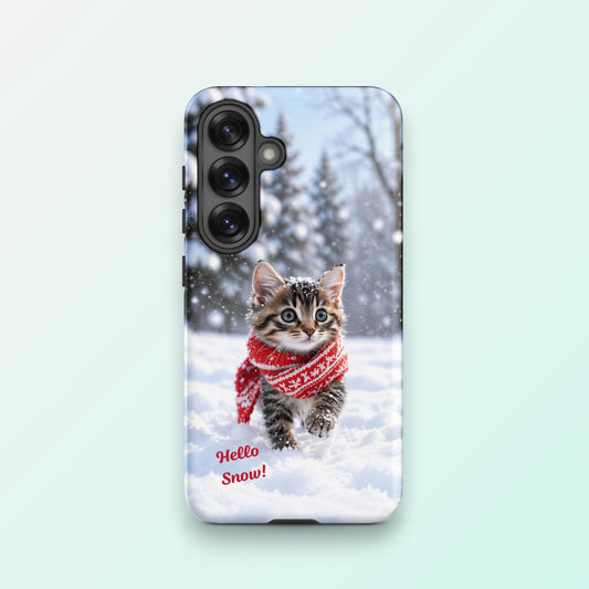 Hello Snow - Ninja Case for Samsung Galaxy