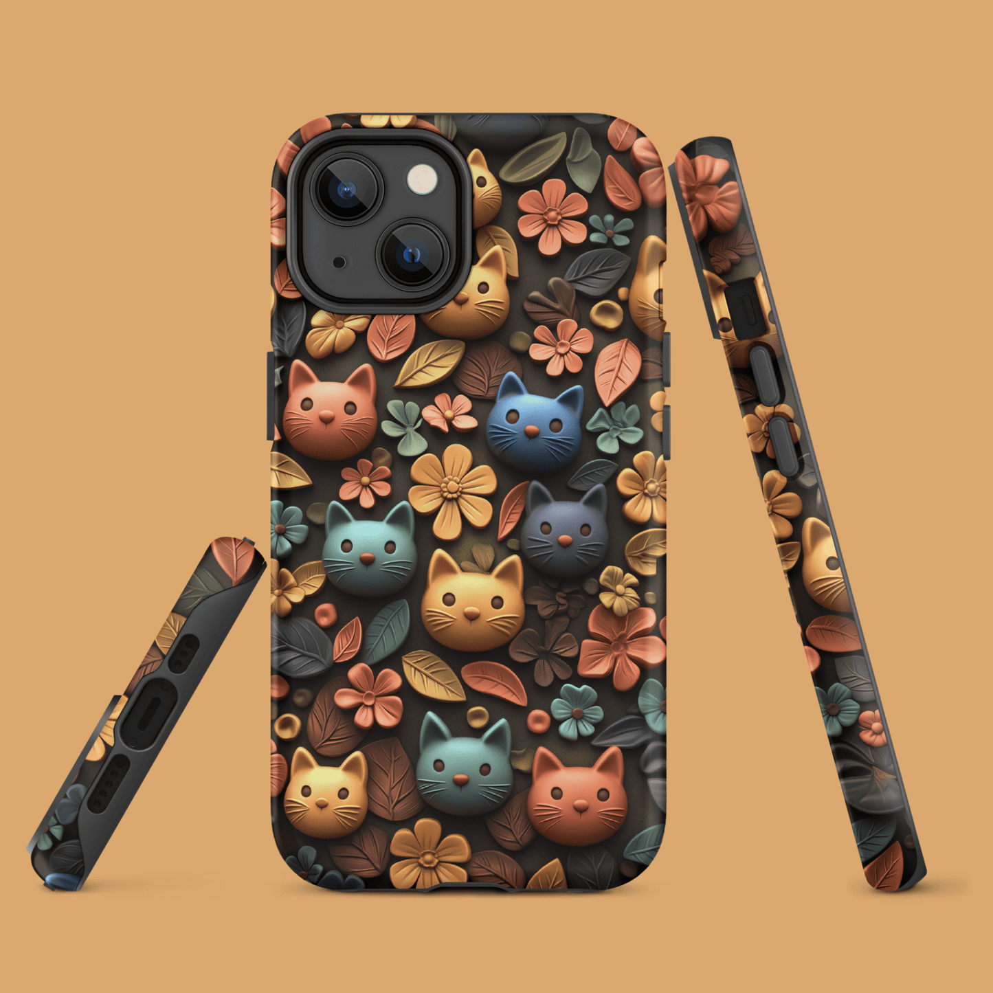 Clay Cats 3D Fall for iPhone Ninja Level Designs