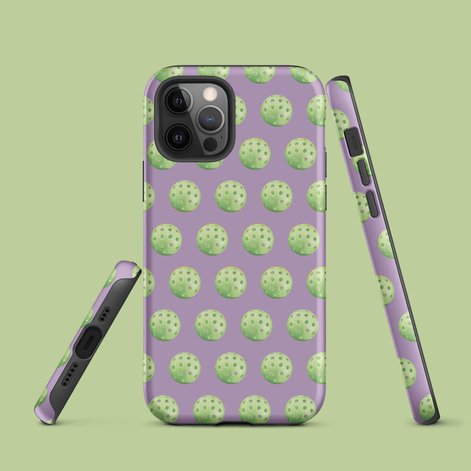 Pickleballs Purple Mint for iPhone Ninja Level Designs