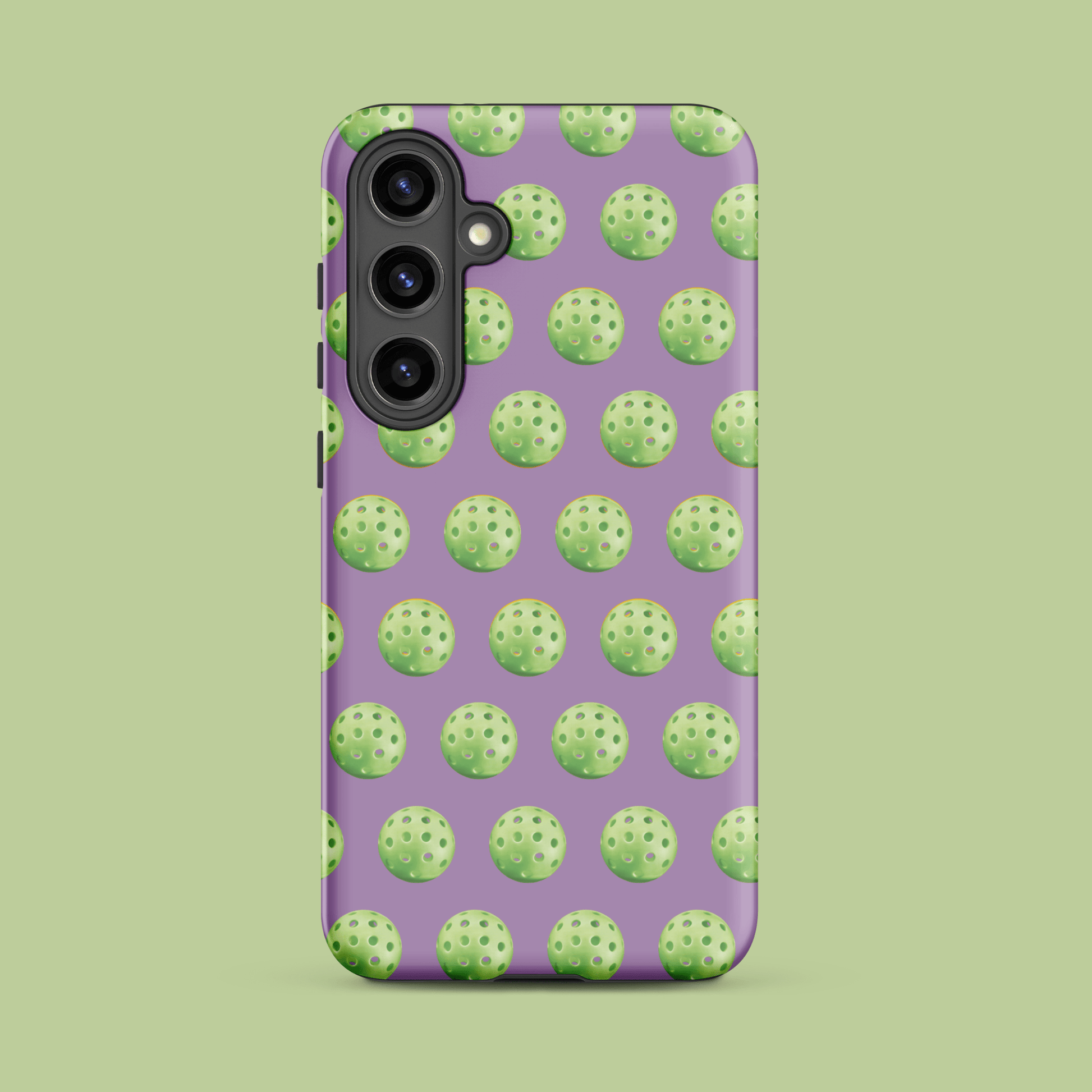 Pickleballs Purple Mint for Samsung Galaxy Ninja Level Designs