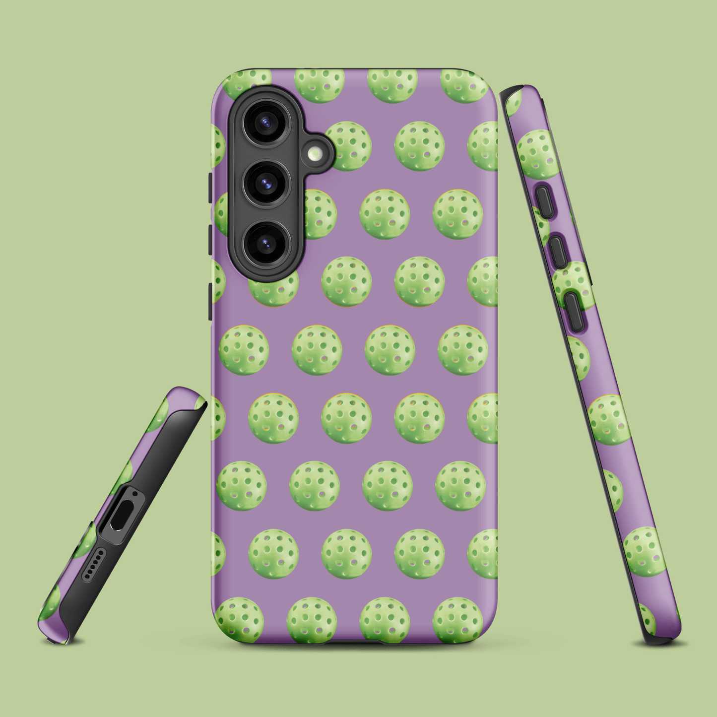 Pickleballs Purple Mint for Samsung Galaxy Ninja Level Designs