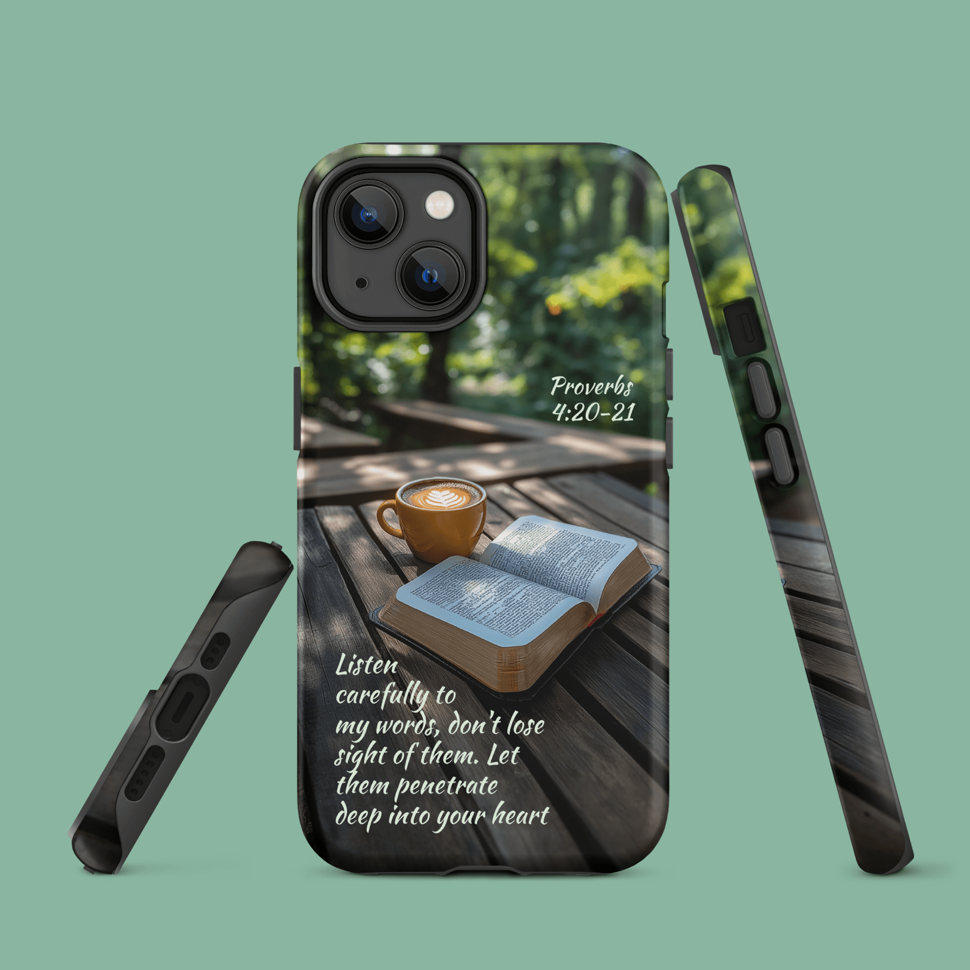 Proverbs 4:20-21 - Nature for iPhone Ninja Level Designs