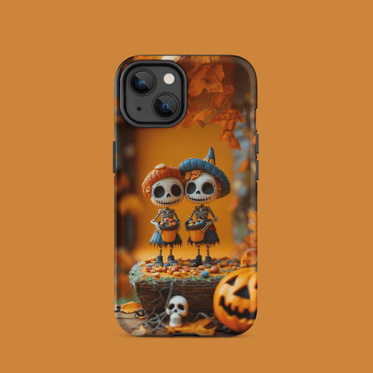 Skeleton sisters trick or treat for iPhone Ninja Level Designs