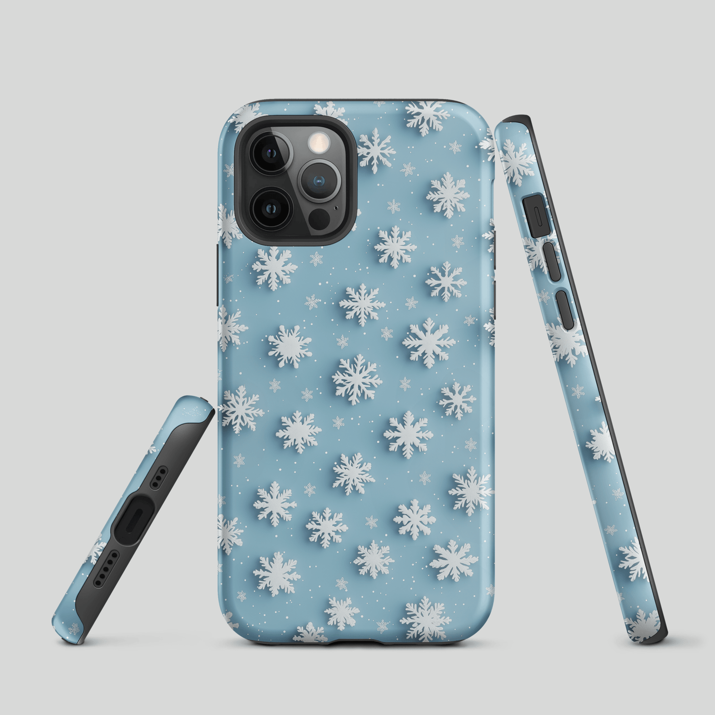 Snowflakes Light Blue for iPhone Ninja Level Designs