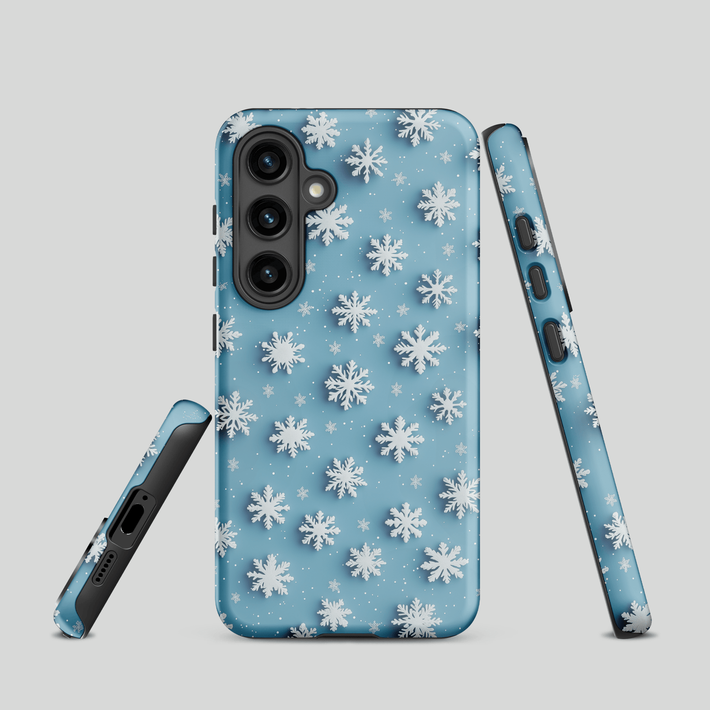 Snowflakes Light Blue for Samsung Galaxy Ninja Level Designs