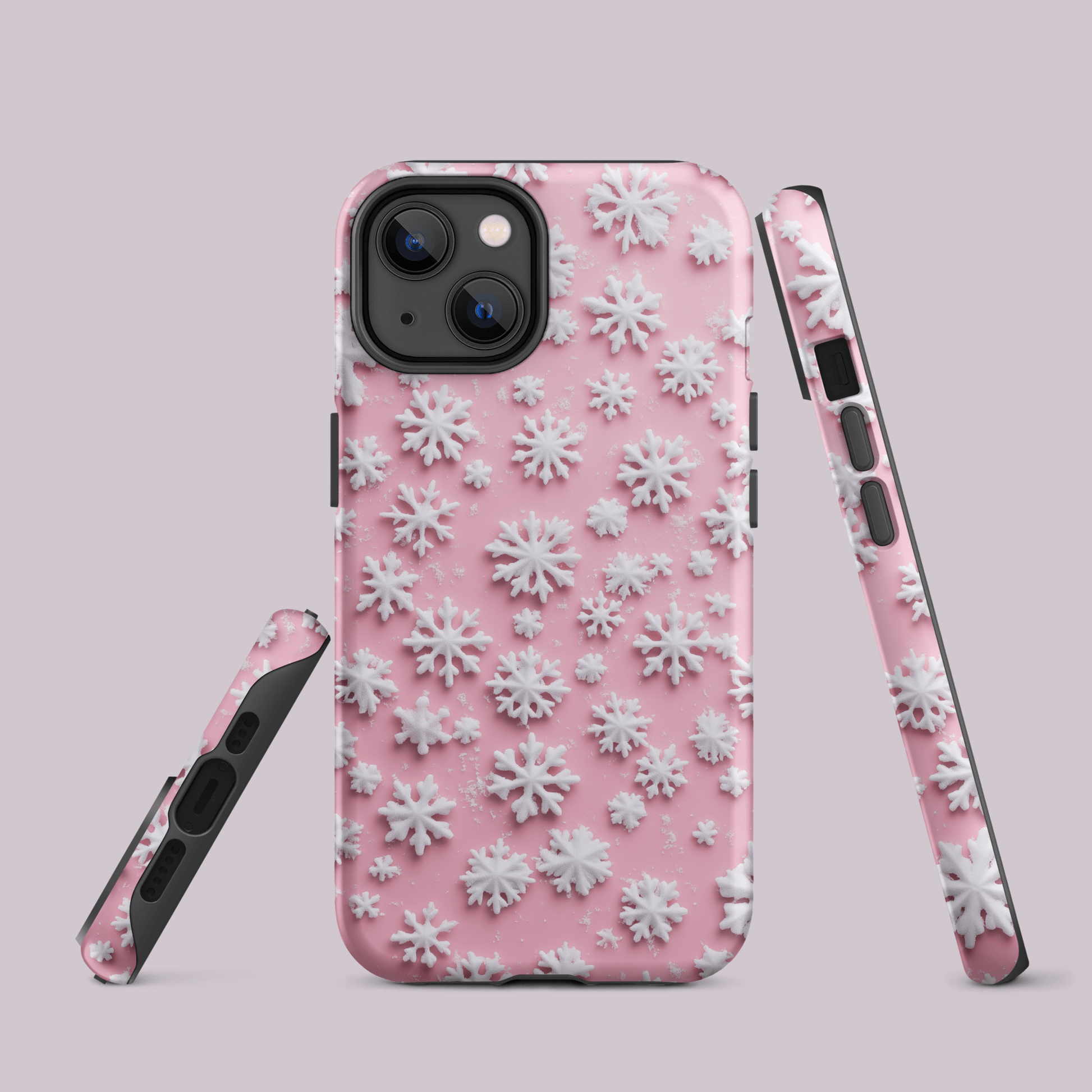 Snowflakes Pink for iPhone Ninja Level Designs