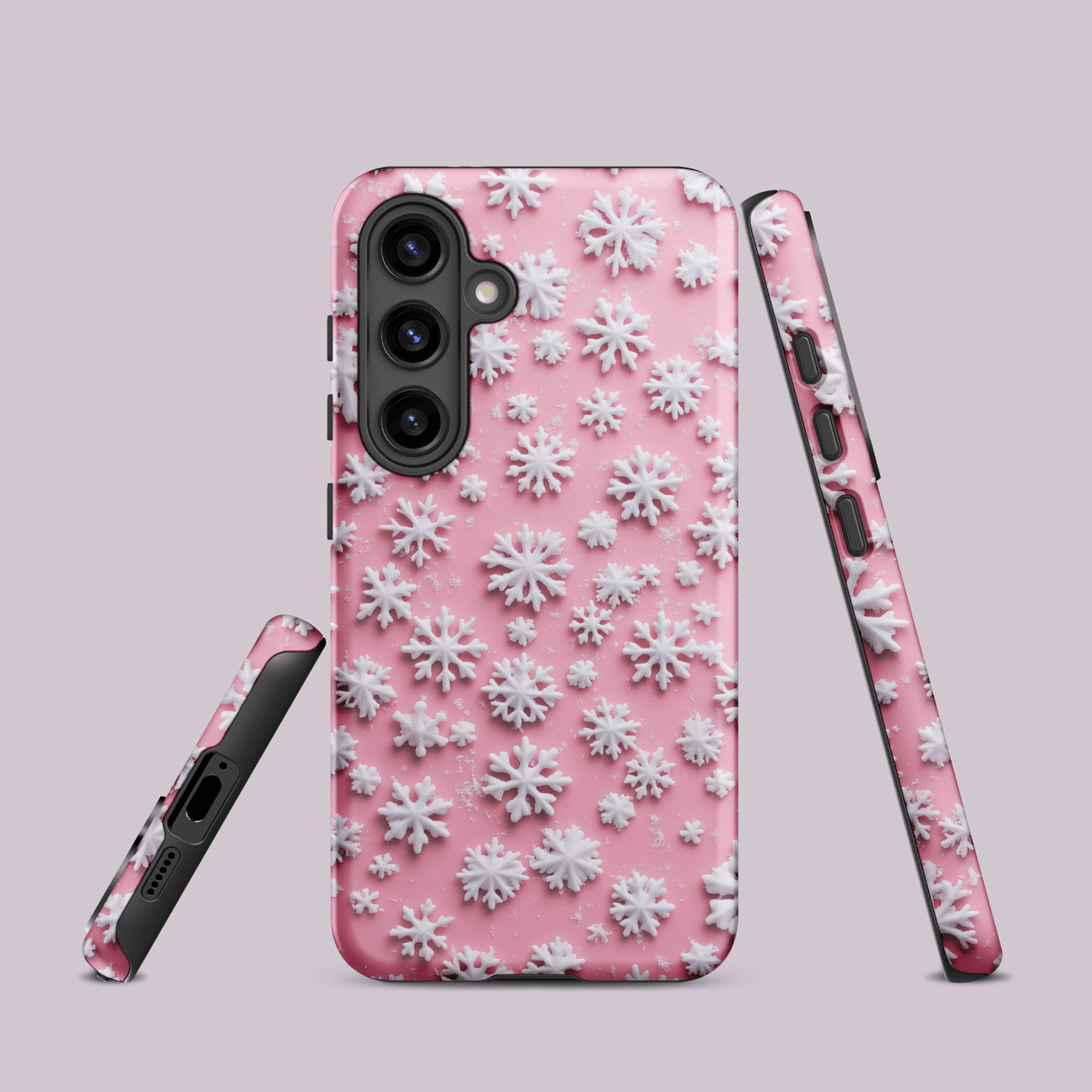 Snowflakes Pink for Samsung Galaxy Ninja Level Designs