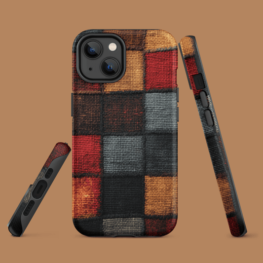 Vintage Plaid for iPhone Ninja Level Designs
