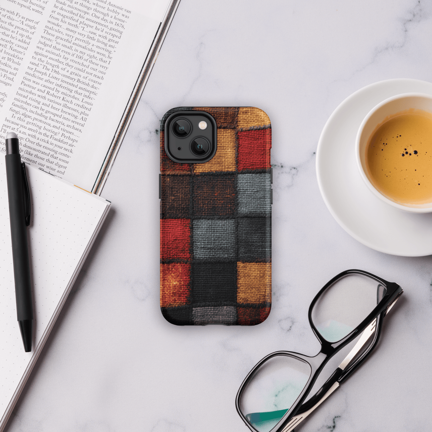 Vintage Plaid for iPhone Ninja Level Designs