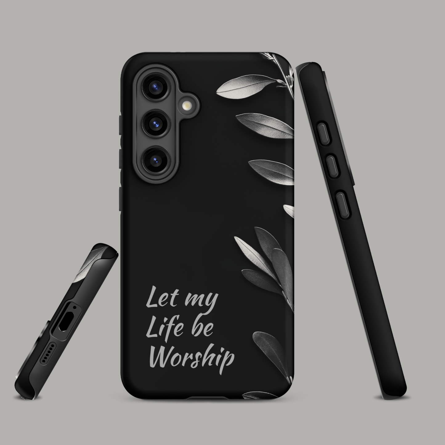 Worship olive branch black for Samsung Galaxy Ninja Level Designs