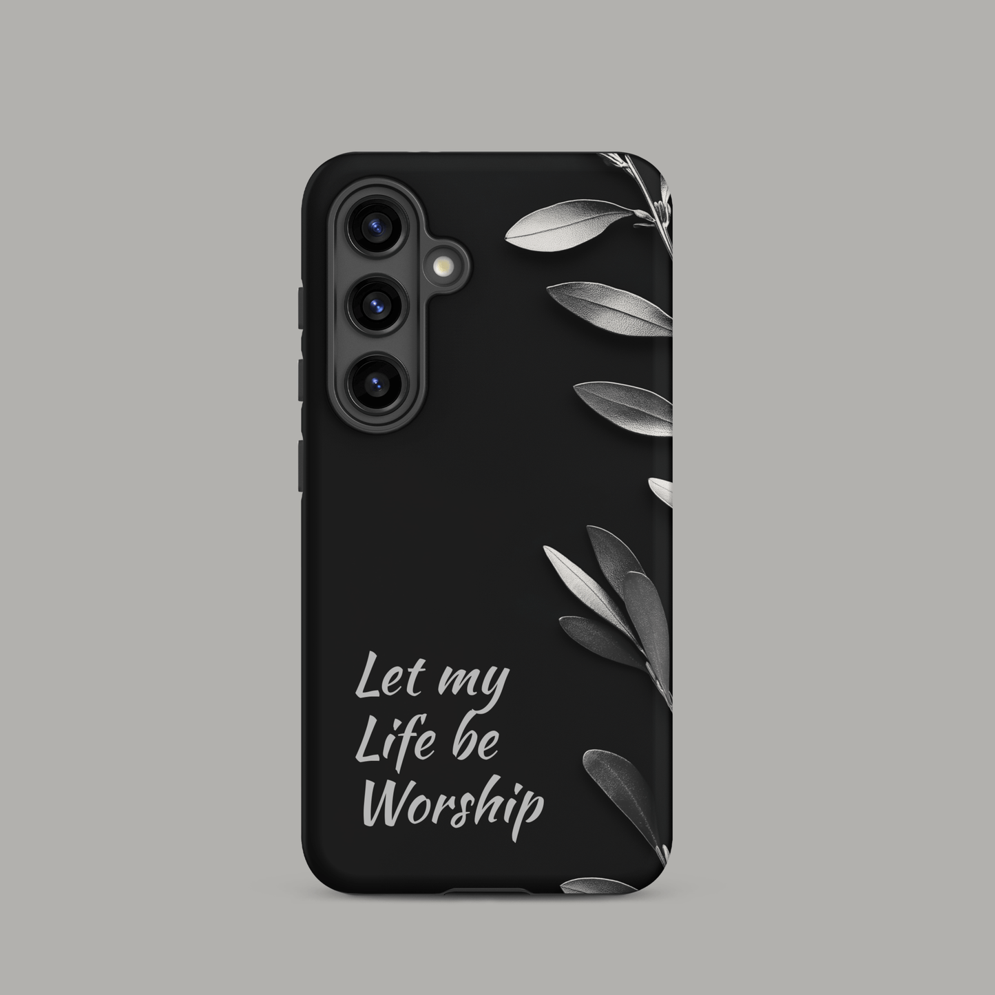 Worship olive branch black for Samsung Galaxy Ninja Level Designs