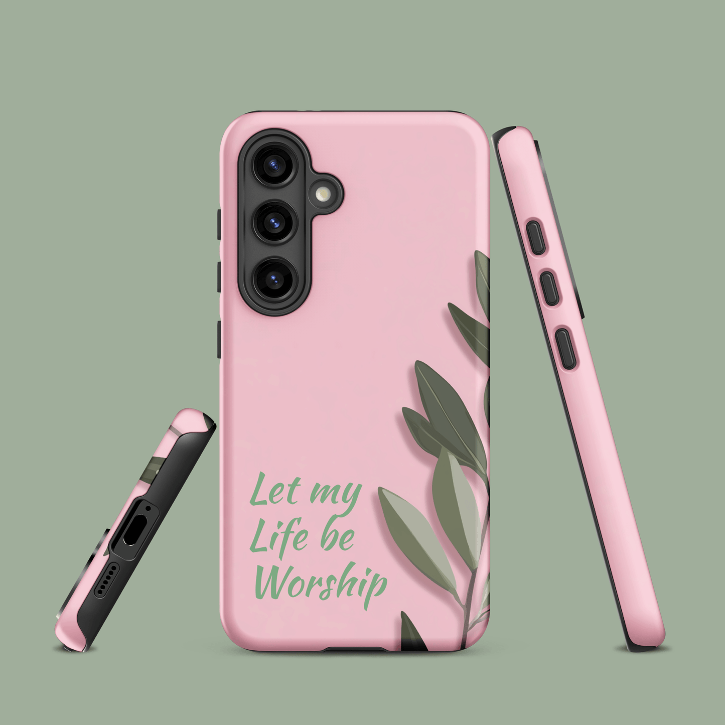 Worship olive branch pink for Samsung Galaxy Ninja Level Designs